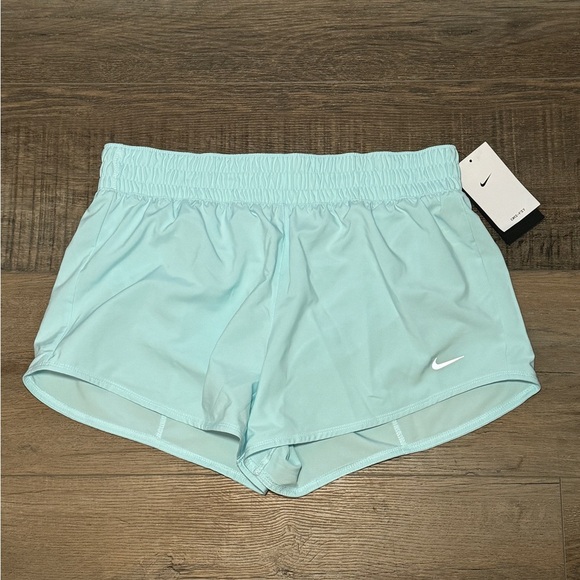 Nike One Dri Fit Mid Rise 3” Brief Lined Shorts Large - Picture 2 of 8
